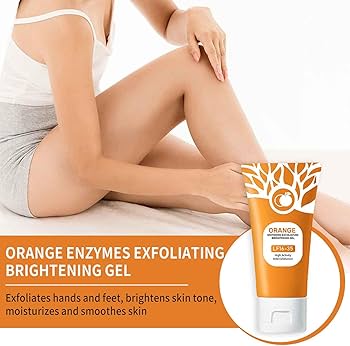 Orange Enzymes Exfoliating Scrub Gel – Deep Cleansing, Brightening & Smooth Skin Formula