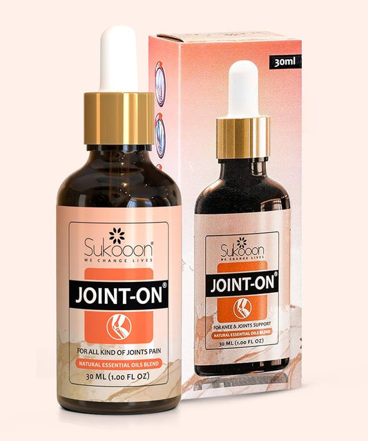 Sukooon Joint On Oil – Pain Relief Oil for Joints, Knee, Back, Arthritis & Tennis Elbow