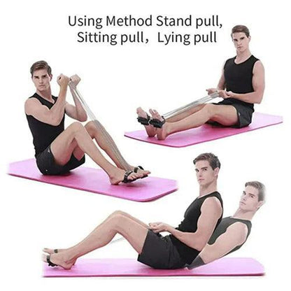 Durable 1 Pc Fitness Pull Rope - Portable and Adjustable Workout Tool