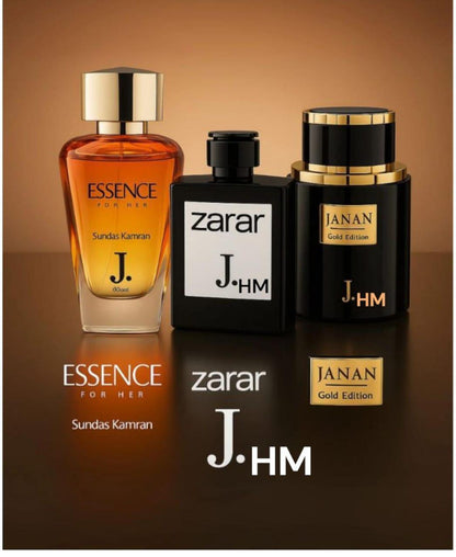 Unisex Long Lasting Fragrance Perfume Set - 3 Pcs of Woody Citrus Essence